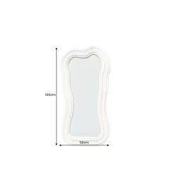 Invicta Interior Lustro ścienne FUENTE II RUBIO 100 cm białe