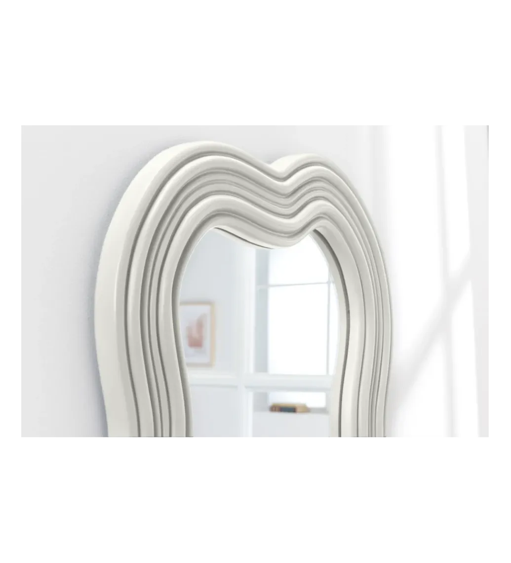 Invicta Interior Lustro ścienne FUENTE II RUBIO 100 cm białe