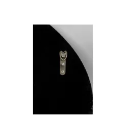 KARE Lustro ścienne Pieces 100 cm czarne