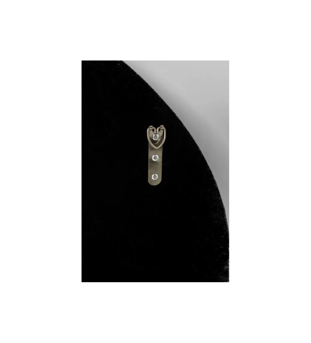 KARE Lustro ścienne Pieces 100 cm czarne