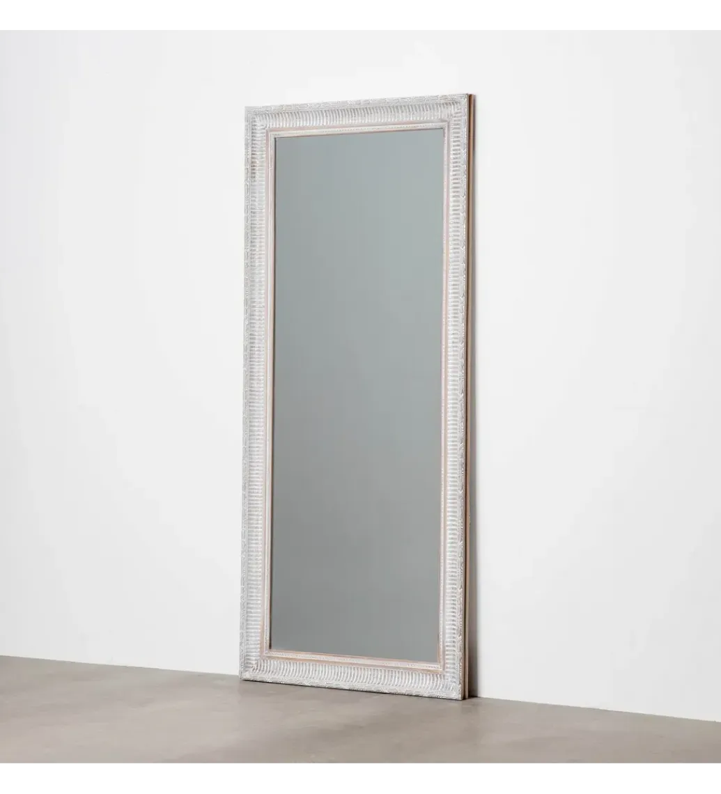 Zona-Design Lustro DEAY 166 cm drewno paulowni szare