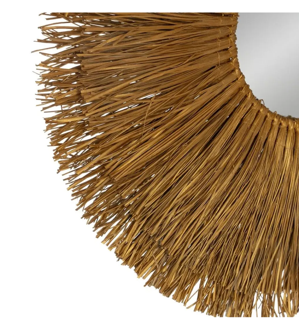 Zona-Design Lustro DECATARO 80 cm naturalne
