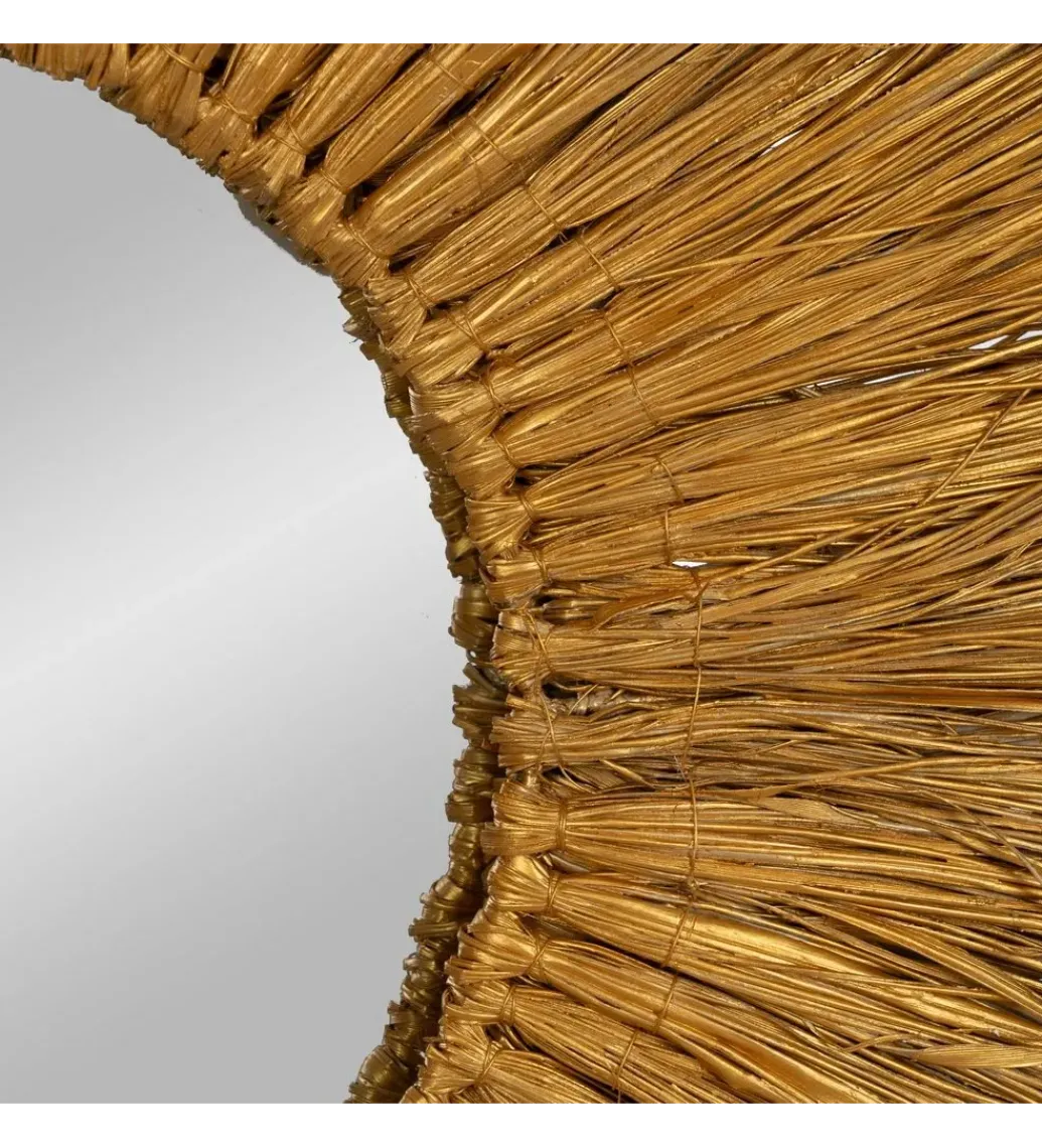 Zona-Design Lustro DECATARO 80 cm naturalne