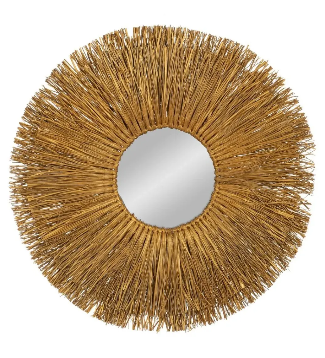 Zona-Design Lustro DECATARO 80 cm naturalne