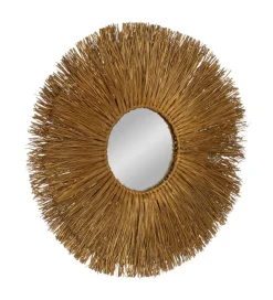 Zona-Design Lustro DECATARO 80 cm naturalne
