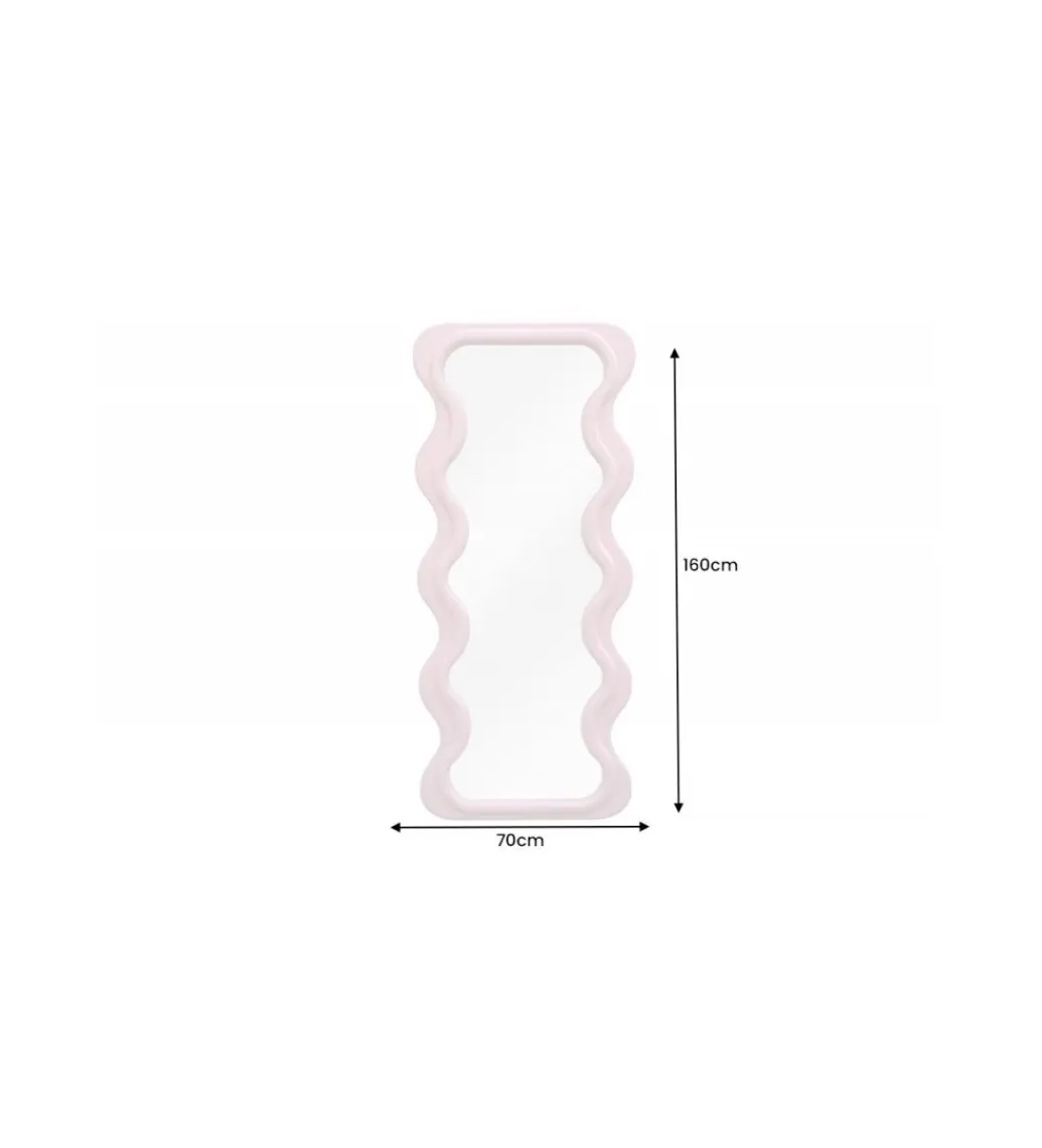 Invicta Interior Lustro FUENTE 160 cm różowe