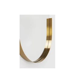 KARE Lustro HIPSTER OVAL 50 x 114 cm złoty