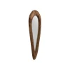 KARE Lustro JORGE 91 x 45 cm drewno akacja naturalne