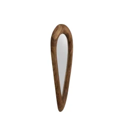 KARE Lustro JORGE 91 x 45 cm drewno akacja naturalne