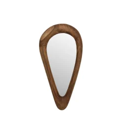KARE Lustro JORGE 91 x 45 cm drewno akacja naturalne