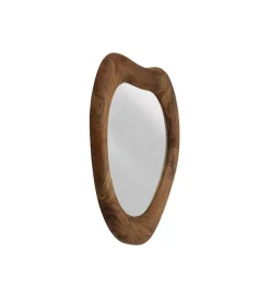 KARE Lustro JORGE 80 x 78 cm drewno akacja naturalne