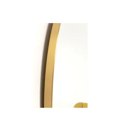 KARE Lustro LIPS 100 cm złote