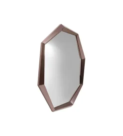 KARE Lustro OCTAGON 120 x 120 cm kawowe