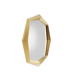 KARE Lustro OCTAGON 80 x 80 cm złote