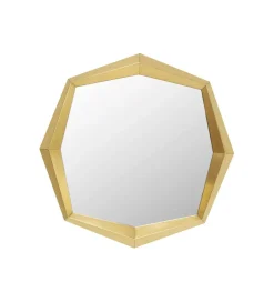 KARE Lustro OCTAGON 80 x 80 cm złote