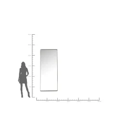 KARE Lustro OMBRA 200 x 80 cm czarne