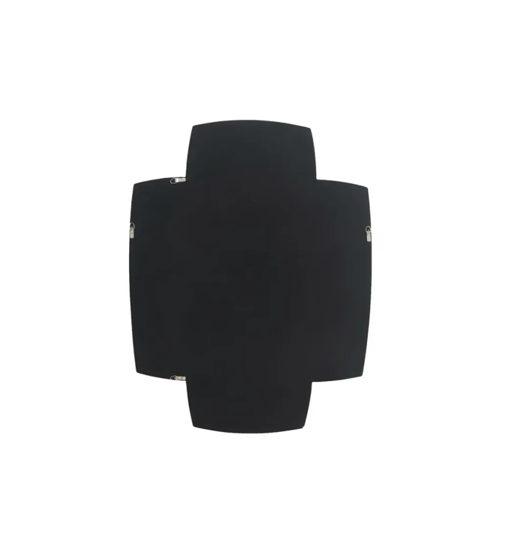 Invicta Interior Lustro QUADRA 90 cm srebrny