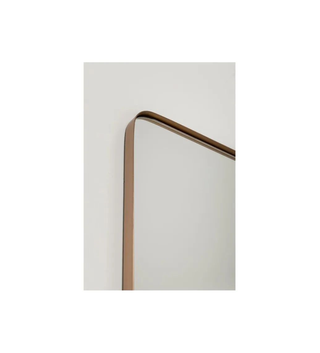 KARE Lustro SIMPLY 60 x 180 cm mosiądź