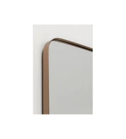 KARE Lustro SIMPLY 80 x 120 cm mosiądz