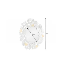 Invicta Interior Lustro SORIA 92 cm złoto srebrne
