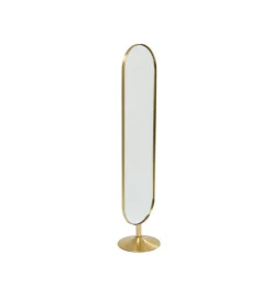 KARE Lustro stojące Curve 170 cm złote