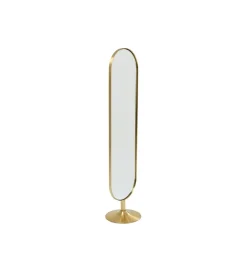 KARE Lustro stojące Curve 170 cm złote