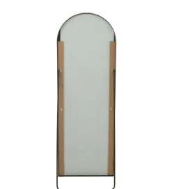 J-Line Lustro stojące FOOT 150 cm czarne