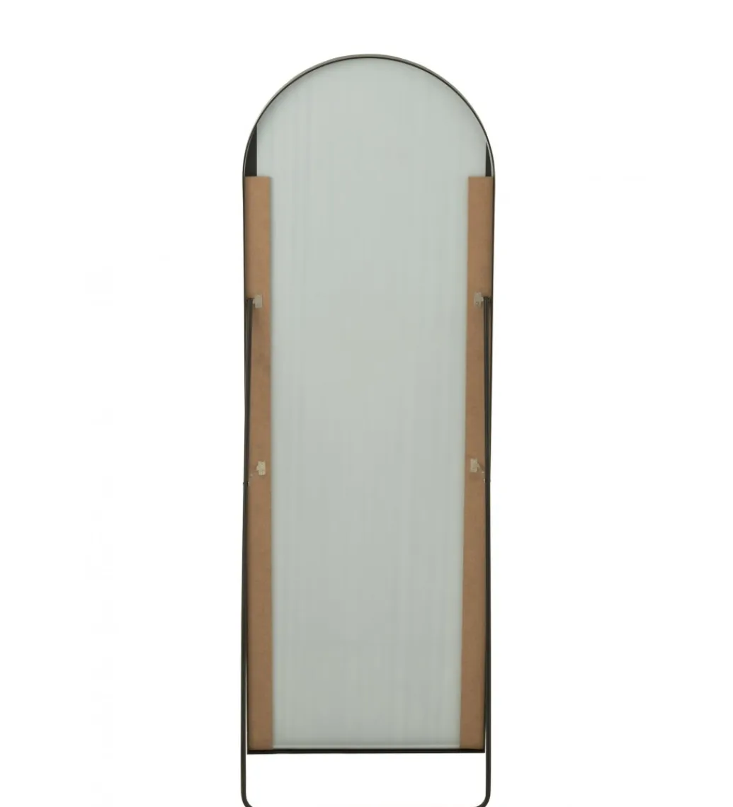 J-Line Lustro stojące FOOT 150 cm czarne