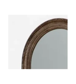 Zona-Design Lustro stojące IRODA 176 cm drewno paulowni brązowe