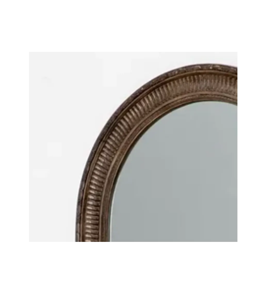 Zona-Design Lustro stojące IRODA 176 cm drewno paulowni brązowe