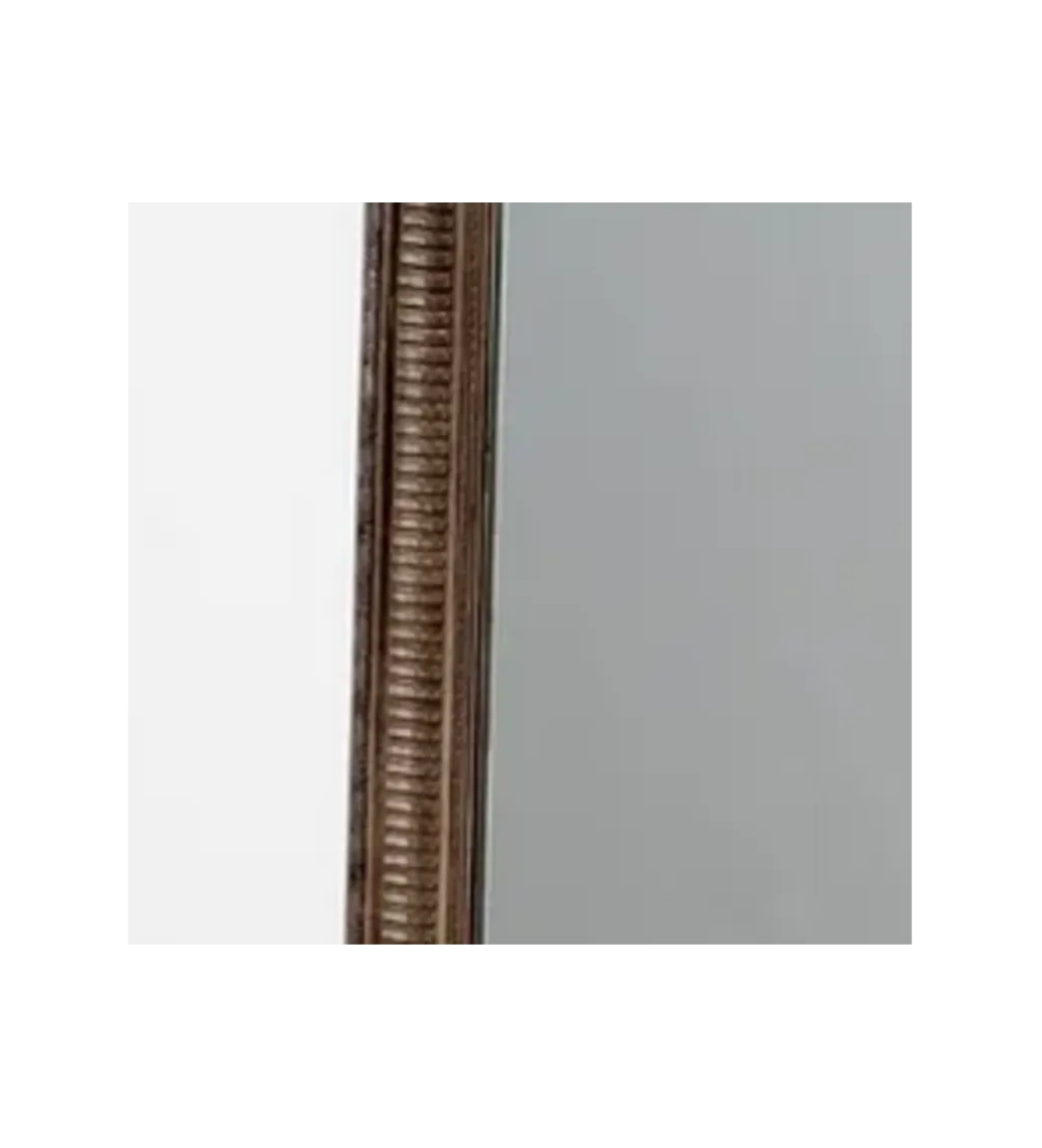 Zona-Design Lustro stojące IRODA 176 cm drewno paulowni brązowe