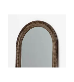 Zona-Design Lustro stojące IRODA 176 cm drewno paulowni brązowe