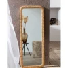 J-Line Lustro stojące RECTANGLE 122 cm naturalne