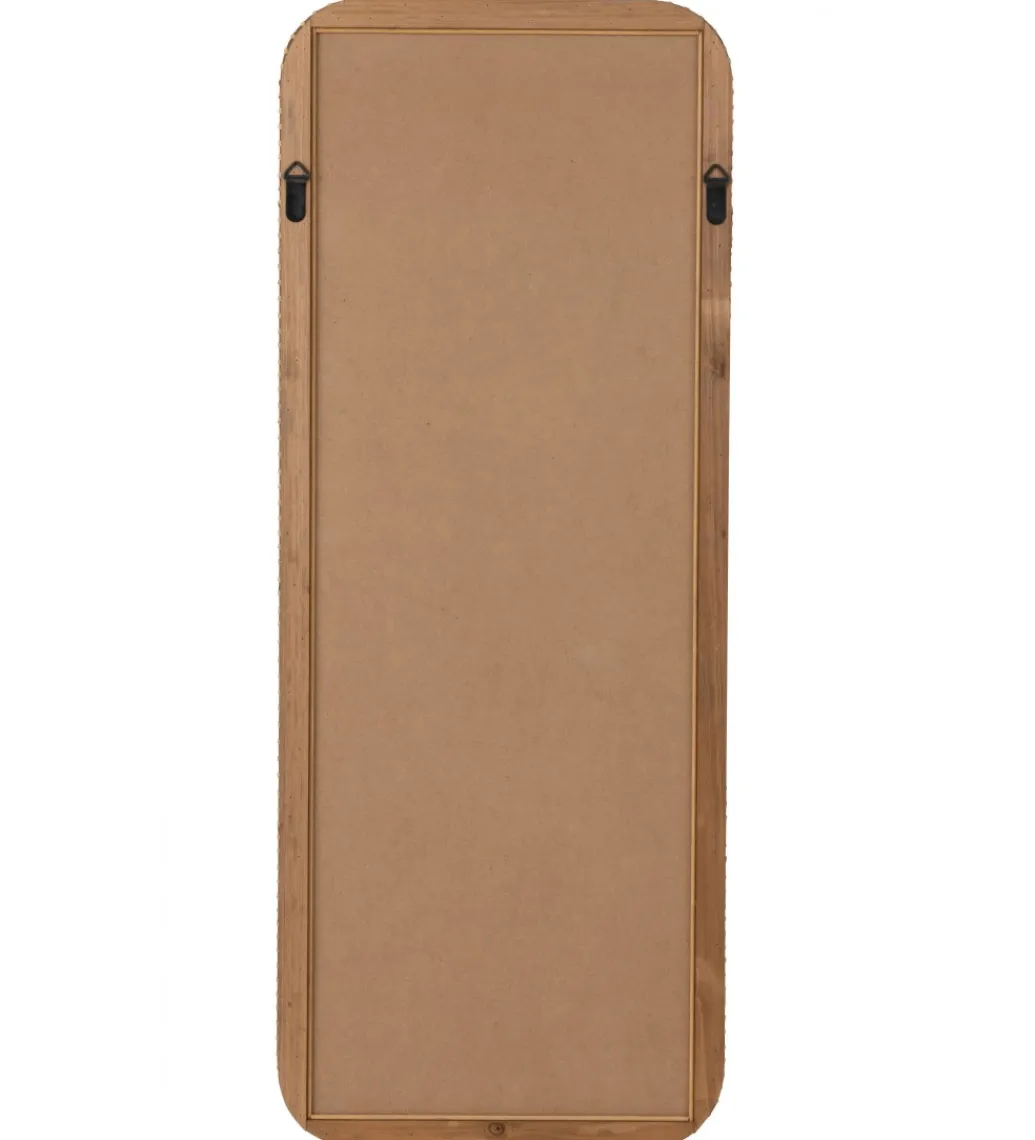 J-Line Lustro stojące RECTANGLE 122 cm naturalne