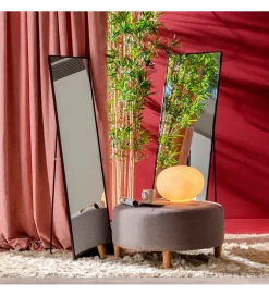Zona-Design Lustro stojące STARKYN 151 cm czarne