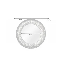 Invicta Interior Lustro Stone Mosaic 82 Cm srebrne