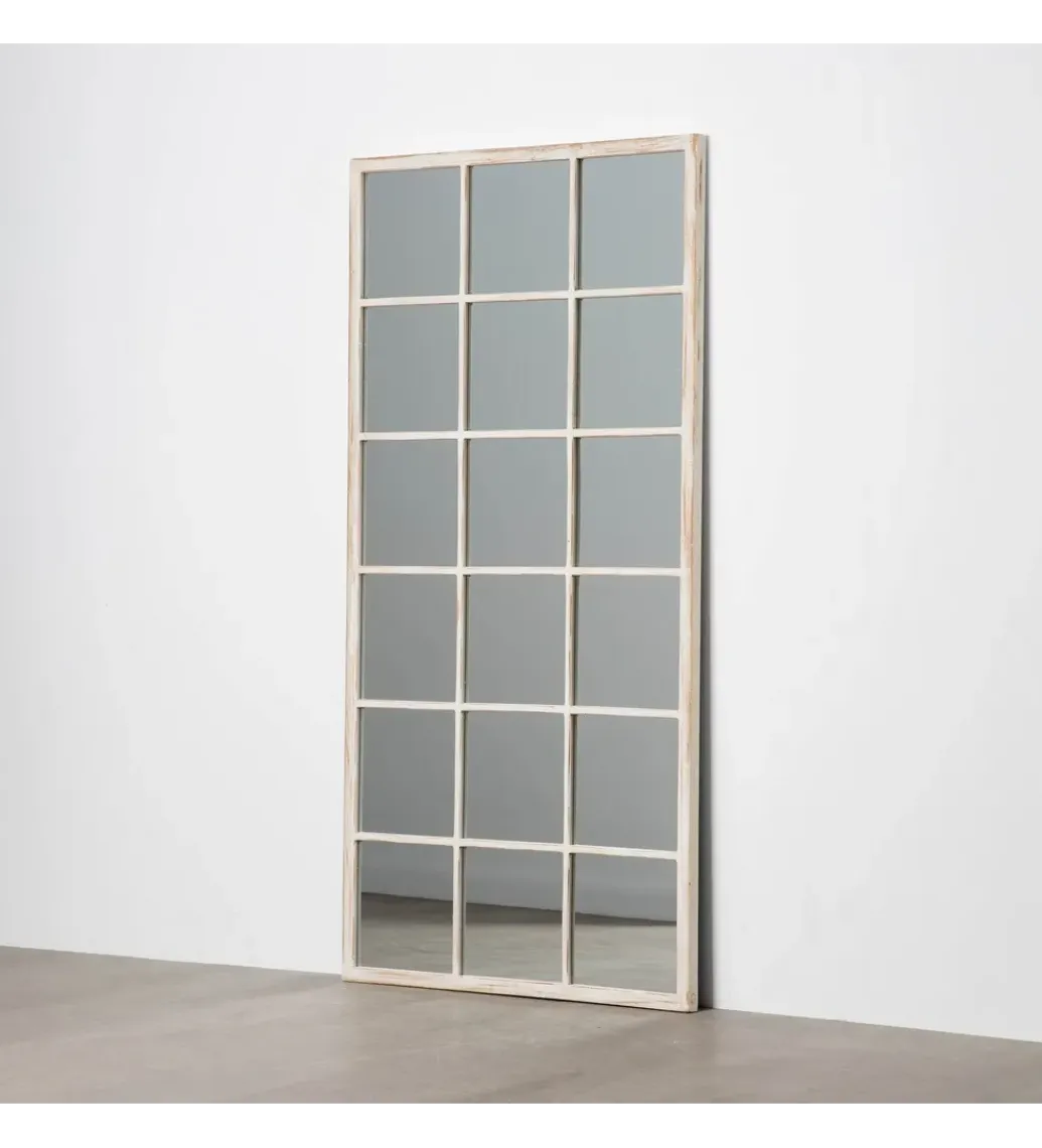 Zona-Design Lustro TAGE 180 cm drewno jodła białe
