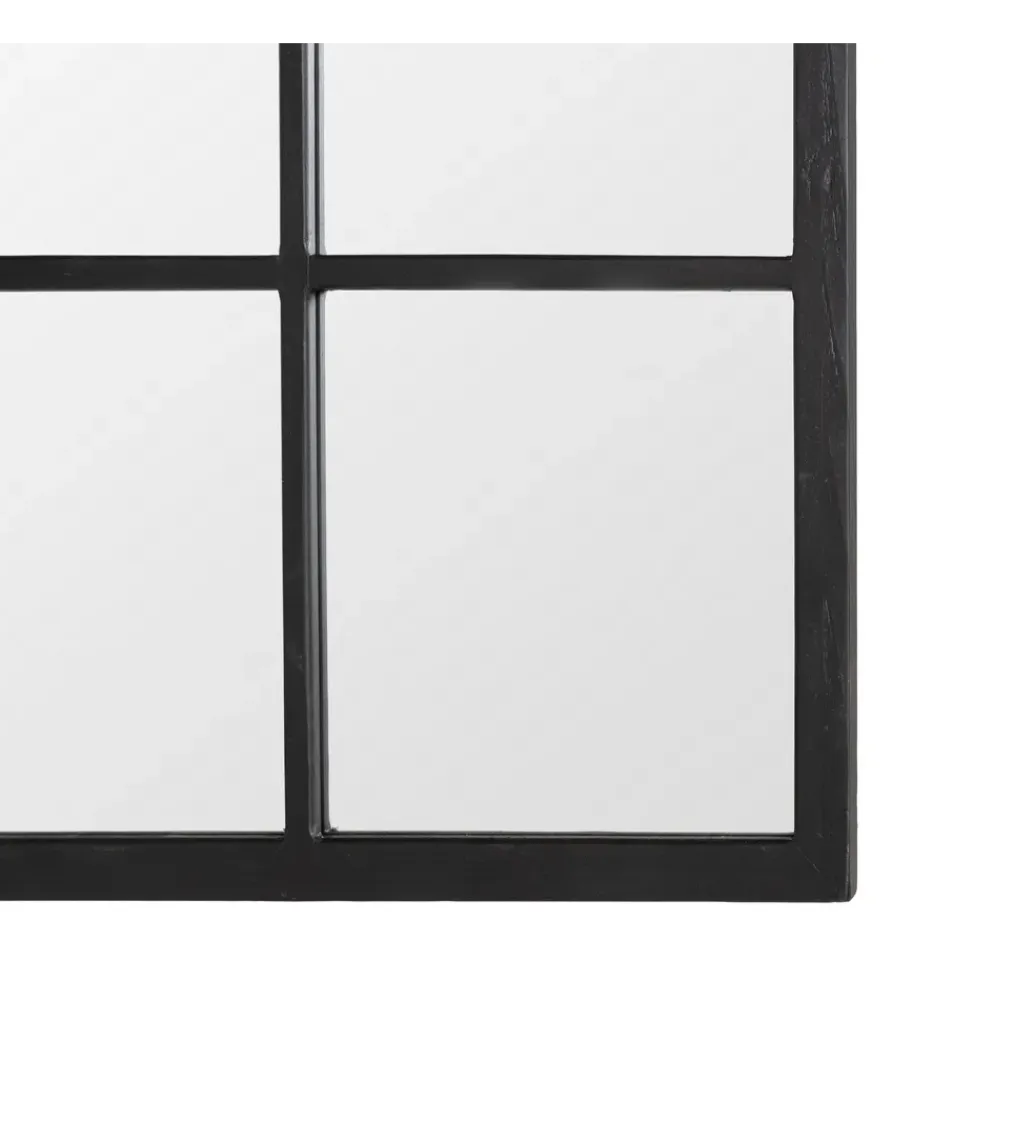 Zona-Design Lustro TAGE 180 cm drewno jodła czarne