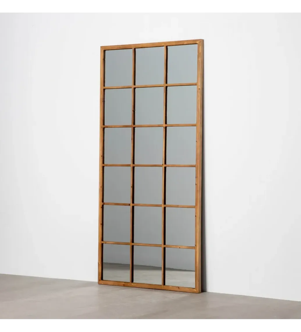 Zona-Design Lustro TAGE 180 cm drewno jodła naturalne