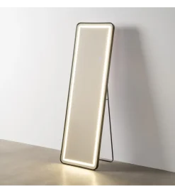 Zona-Design Lustro TEMPEJO 160 cm czarna rama