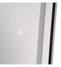 Zona-Design Lustro TEMPEJO 160 cm czarna rama