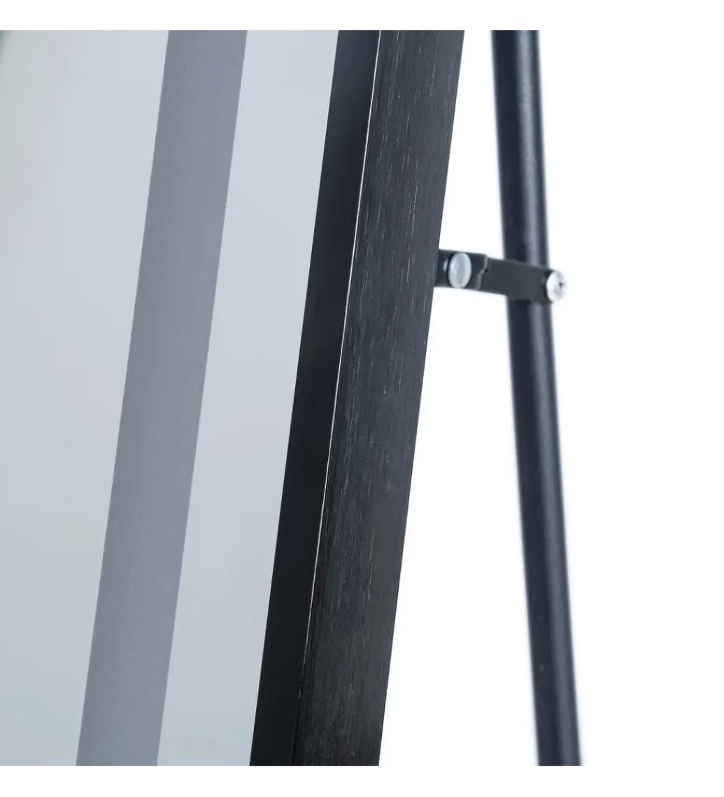 Zona-Design Lustro TEMPEJO 160 cm czarna rama