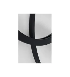 KARE Lustro TRIPLE CIRCLE 124 x 119 cm czarne