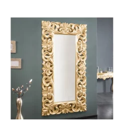 Invicta Interior - przedsprzedaż Lustro Venice 180 cm złote