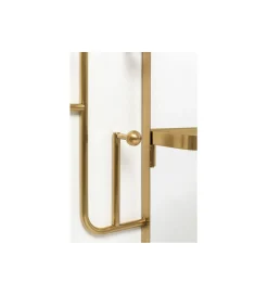 KDesign Lustro wieszak TRISTAN 150 x 76 cm złote