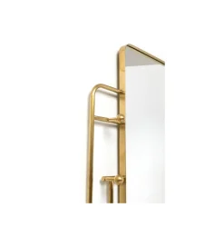 KDesign Lustro wieszak TRISTAN 150 x 76 cm złote