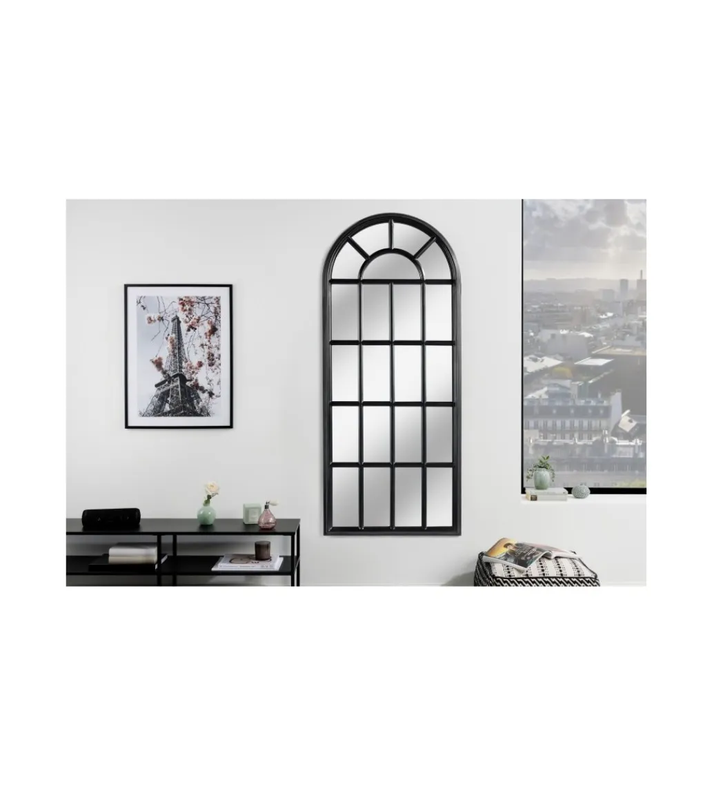 Invicta Interior Lustro WINDOW 140 cm czarne