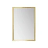 KARE Lustro wiszące AREZZO 80 x 120 cm złote