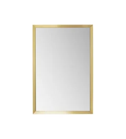 KARE Lustro wiszące AREZZO 80 x 120 cm złote