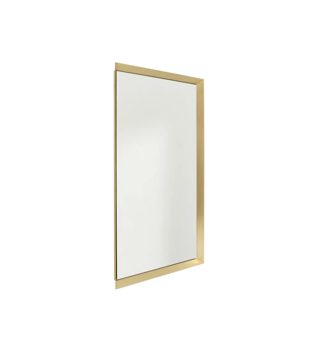 KARE Lustro wiszące AREZZO 80 x 120 cm złote